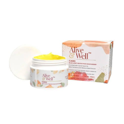 Alive & Well Caro Blue Light Protection Moisturizer - Distacart
