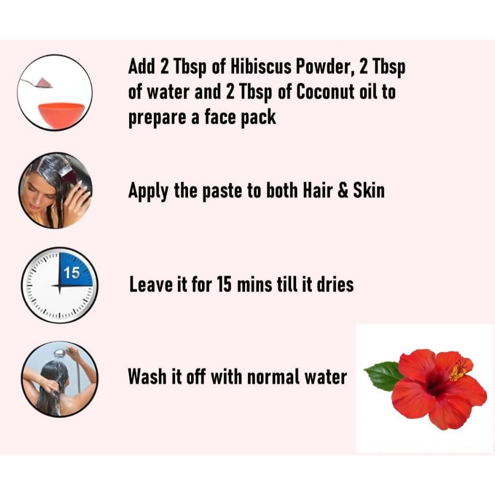 3V Products Hibiscus Flower Powder - Distacart