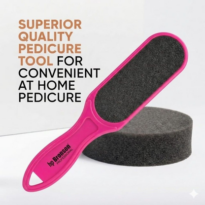 Bronson Professional Double Sided Emery Foot File Callus, Dead Skin Remover - Dista