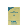 SBL Homeopathy Bio-Combination 22 Tablets - Distacart