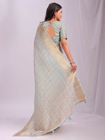 Thumbnail for Astita Organza Sky Blue Saree