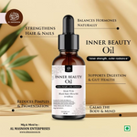 Thumbnail for Al Masnoon Inner Beauty Oil For Women Natural Herbal Blend - Distacart