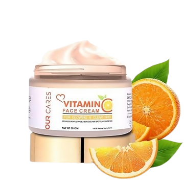 Our Cares Vitamin C Face Cream for Glowing & Clear Skin - Distacart