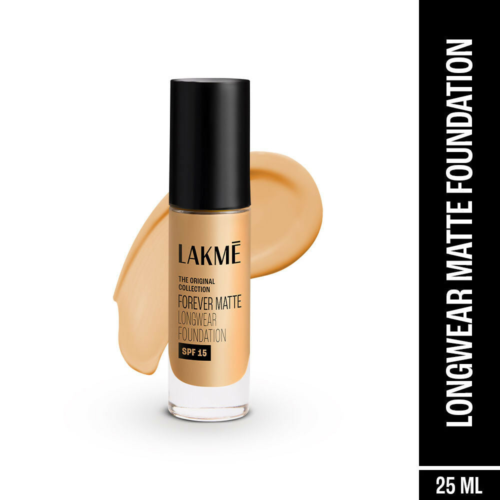 Lakme Forever Matte Longwear Foundation - Warm Creme - Distacart
