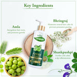 Thumbnail for VI-JOHN Prakritik Amla & Bhringraj Shampoo For Strengthening, Made With 100% Natural Bio Actives