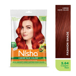 Thumbnail for Nisha Creme Hair Color for Women - Copper Red - Distacart