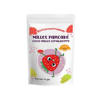Littlecherrymom Pancake Mix Little Millet Strawberry - Distacart