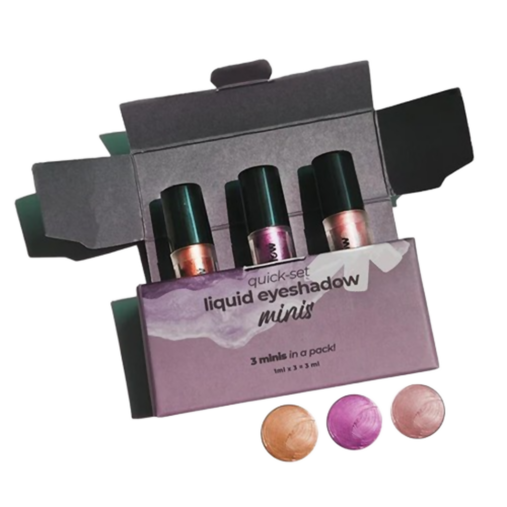 Ruby's Organics Eyeshadow Minis Pack - Earth Metals - Distacart