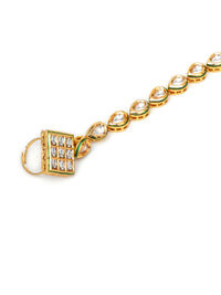 Thumbnail for Kundan Hand Harness (gold) - Ruby Raang - Distacart