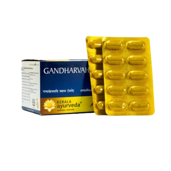 Kerala Ayurveda Gandharvahasthadi Kwath Tablets - Distacart