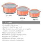 Thumbnail for Milton Divine Jr. Inner Stainless Steel Serving Casserole - Dista