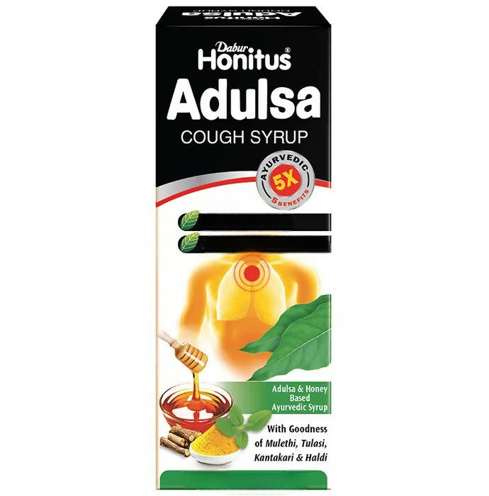 Dabur Honitus Adulsa Cough Syrup - Distacart