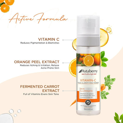 Astaberry Indulge Vitamin C Facial Toner - Distacart