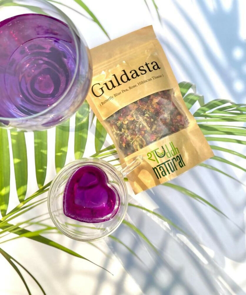 Shuddh Natural Brain Booster Guldasta Floral Tea - Distacart