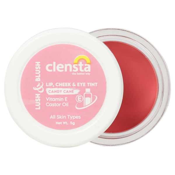 Clensta Lip Cheek Tint - Candy Cane - Distacart