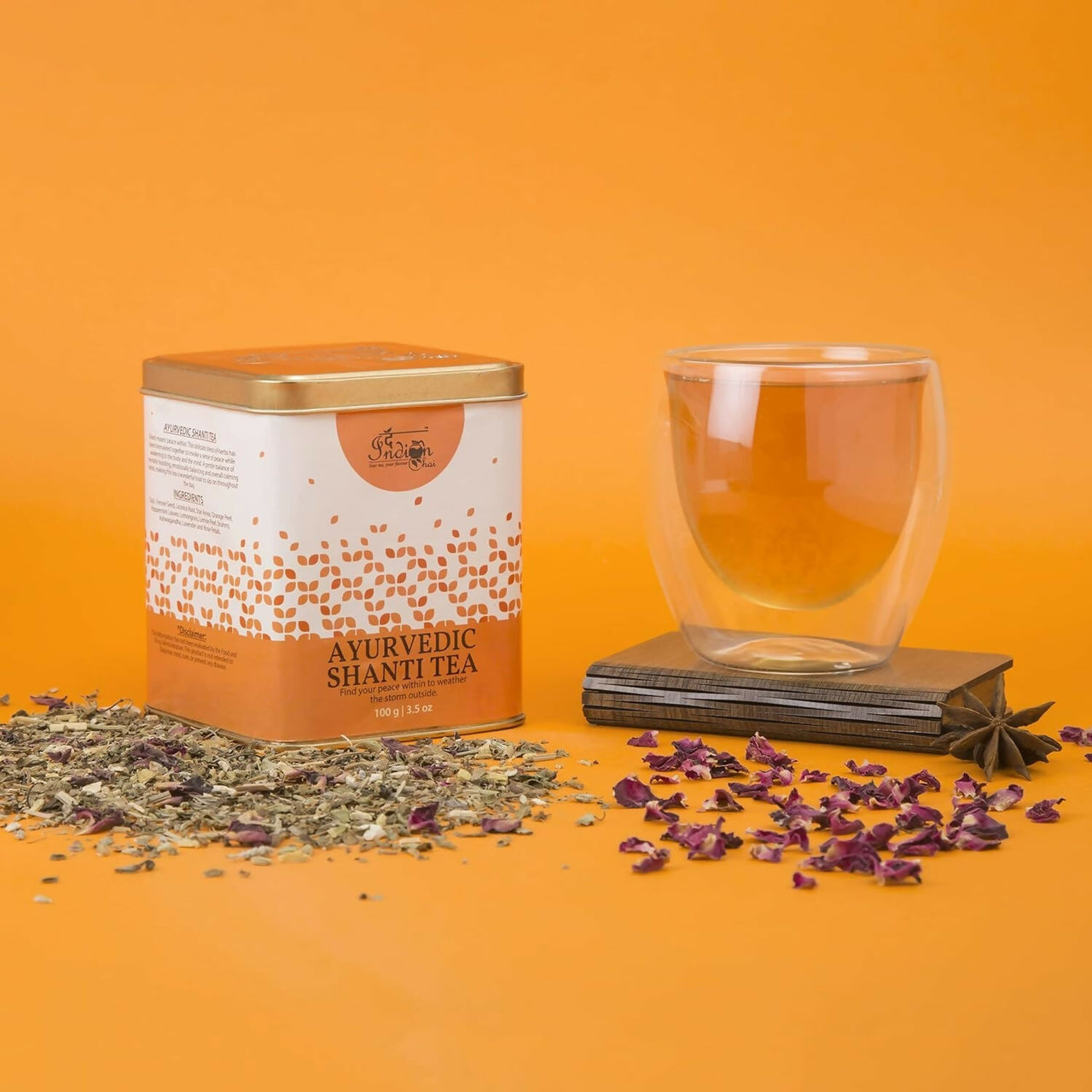 The Indian Chai - Ayurvedic Shanti Tea - Distacart