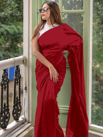 Thumbnail for Anouk Pure Cotton Bagru Saree