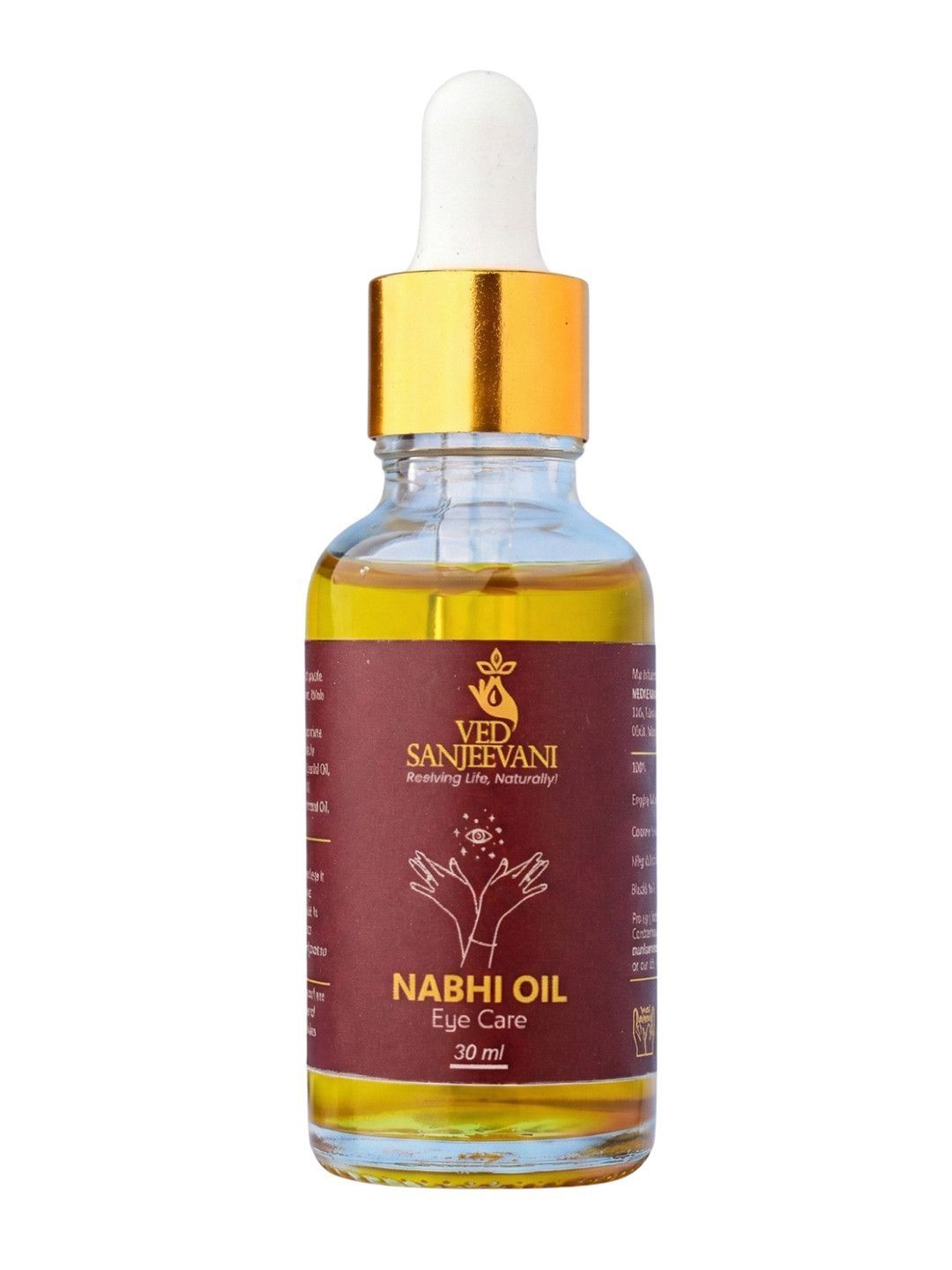 Ved Sanjeevani Eye Care Nabhi Oil - Dista
