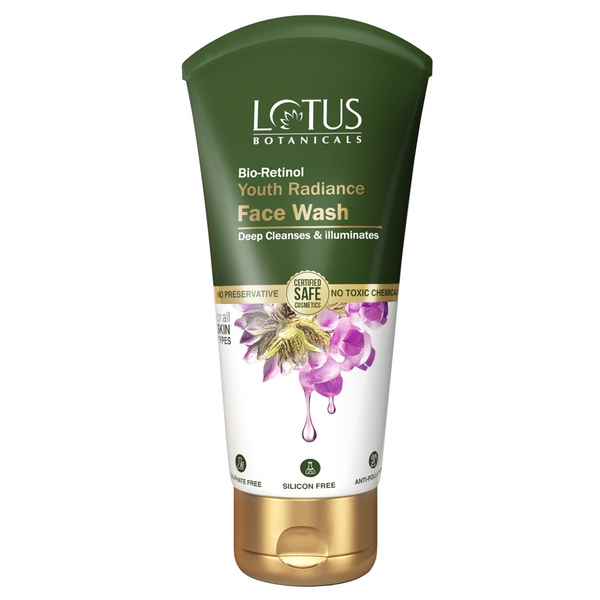 Lotus Botanicals Bio-retinol Youth Radiance Face Wash - Distacart