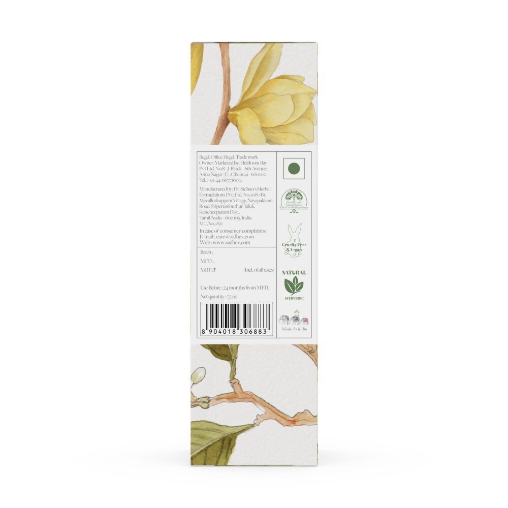 Sadhev Ayurvedic Magnolia Shower Oil - Distacart