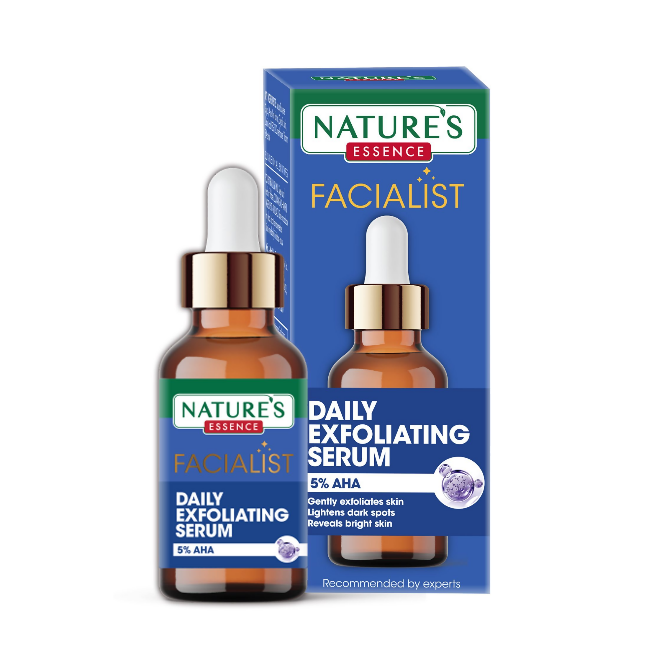 Nature's Essence Facialist Daily Exfoliating Serum with 5% AHA - Distacart