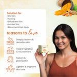 Thumbnail for Globus Naturals Brightening Ubtan 6 Step Facial Kit