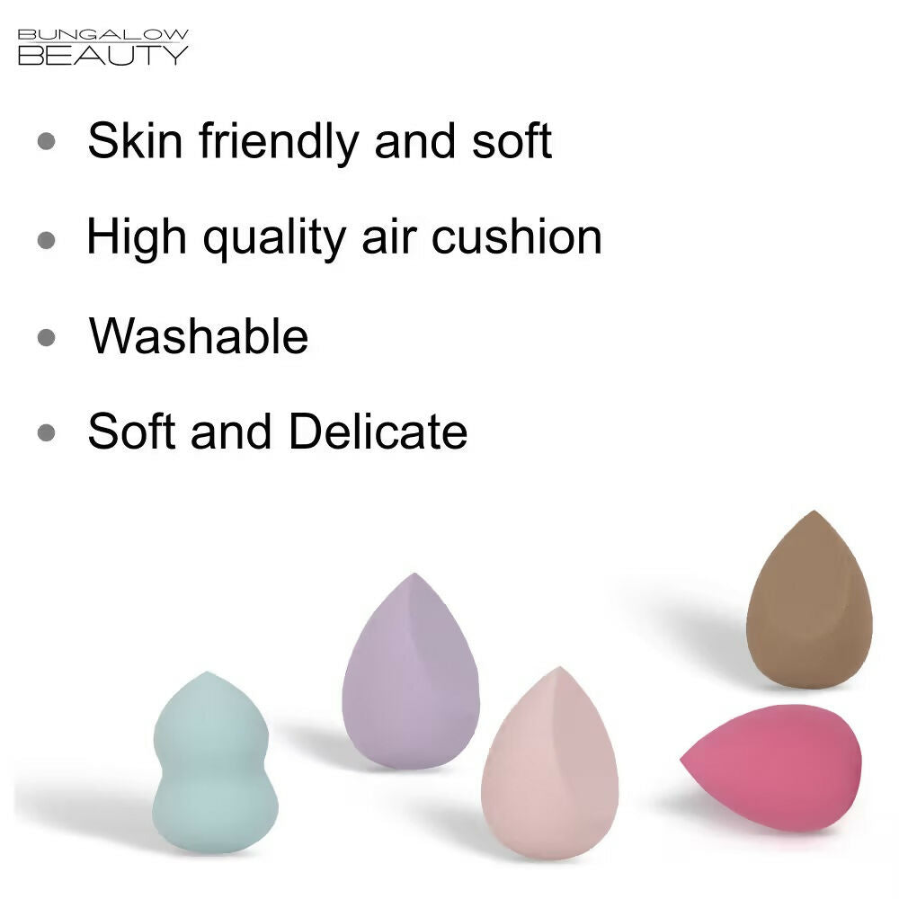 BUNGALOW BEAUTY Makeup Blending Sponge - Pack of 5 - Dista