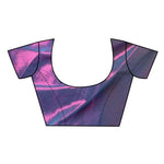 Thumbnail for Very Much Indian Fusion Cotton Tissue Shimmer Saree - Dual Tone Purple - Distacart