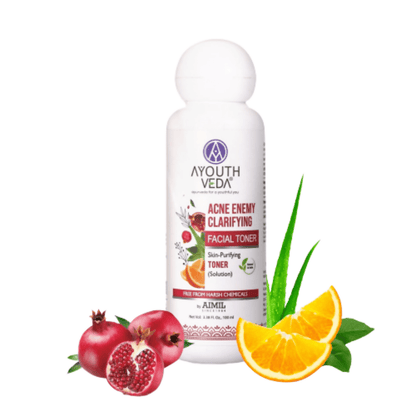 Ayouthveda Acne Enemy Clarifying Facial Toner - Distacart