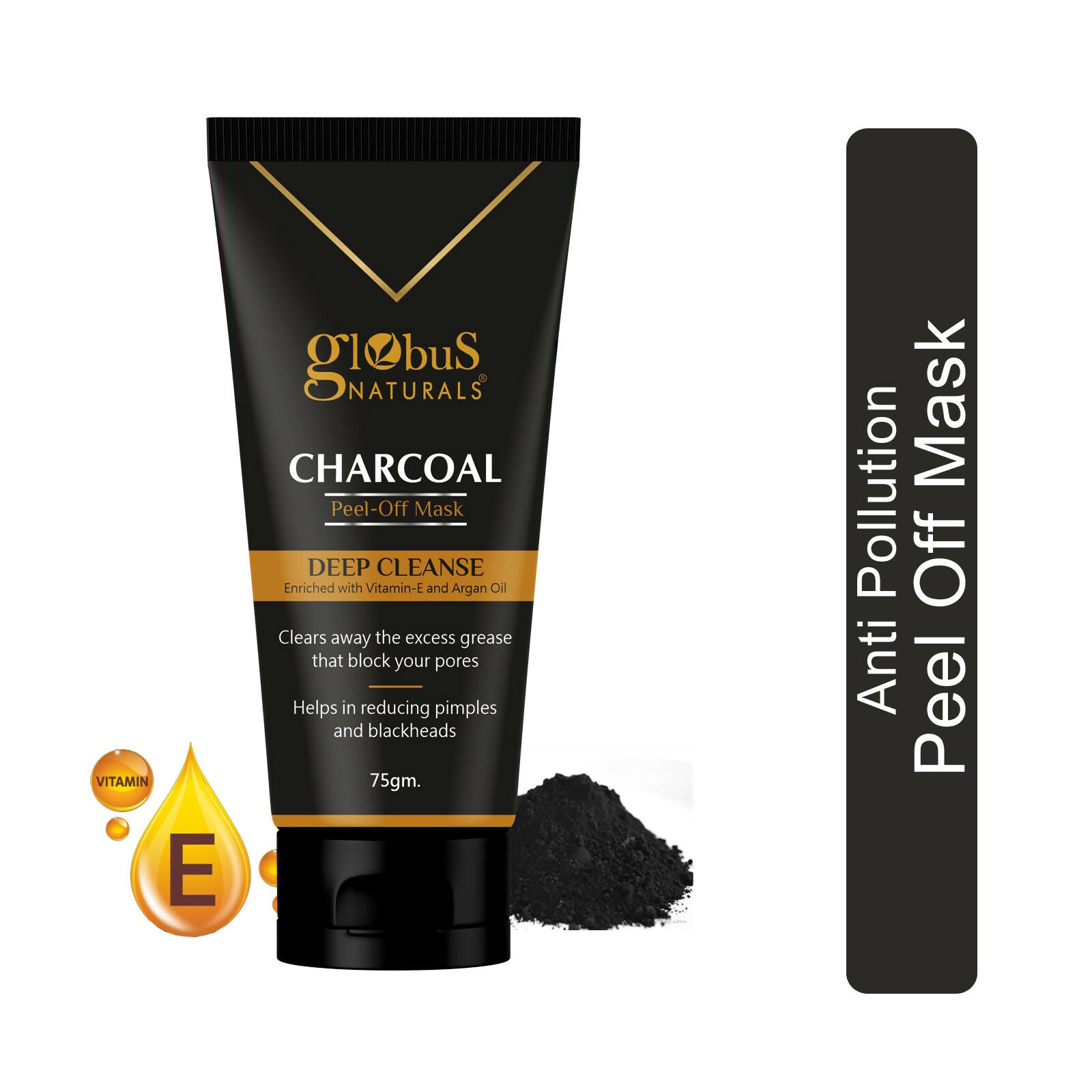 Globus Naturals Charcoal Peel Off Mask