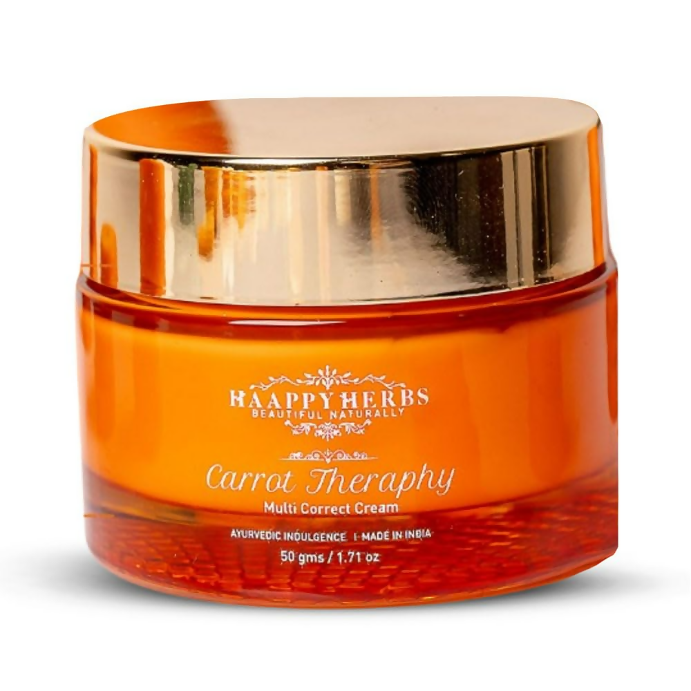 Haappyherbs Carrot Theraphy Multi-Correct Cream - Distacart