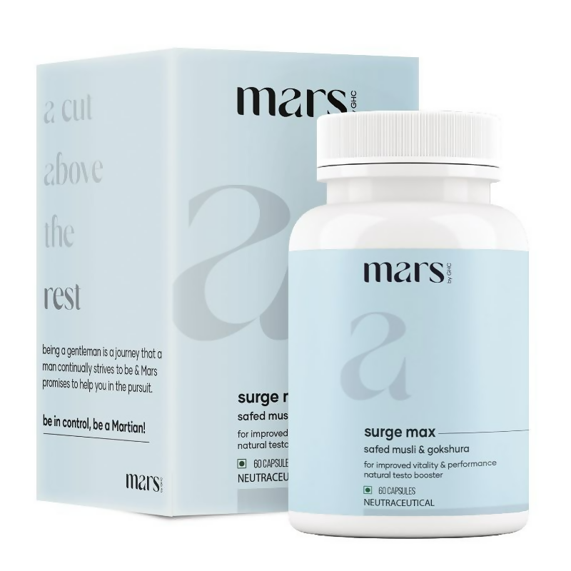 Mars By GHC Surge Max with Sj & Ashwagandha Capsules - Distacart