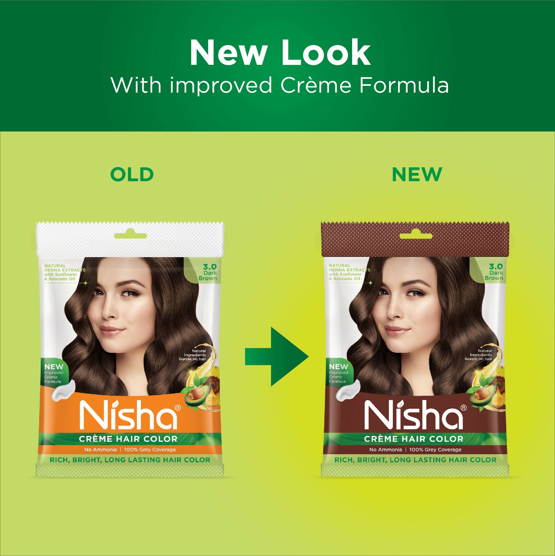 Nisha Creme Hair Color for Women - Dark Brown - Distacart