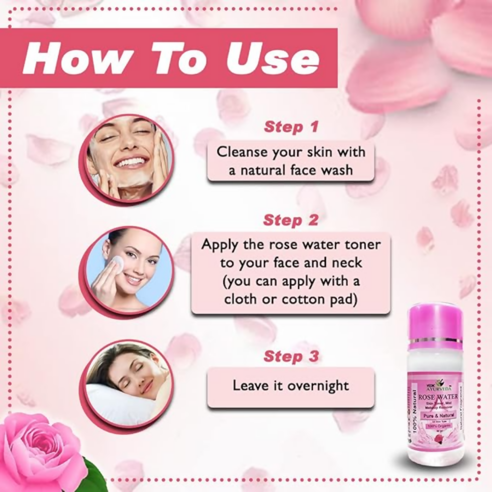 VedicAyurveda Rose water - Dista