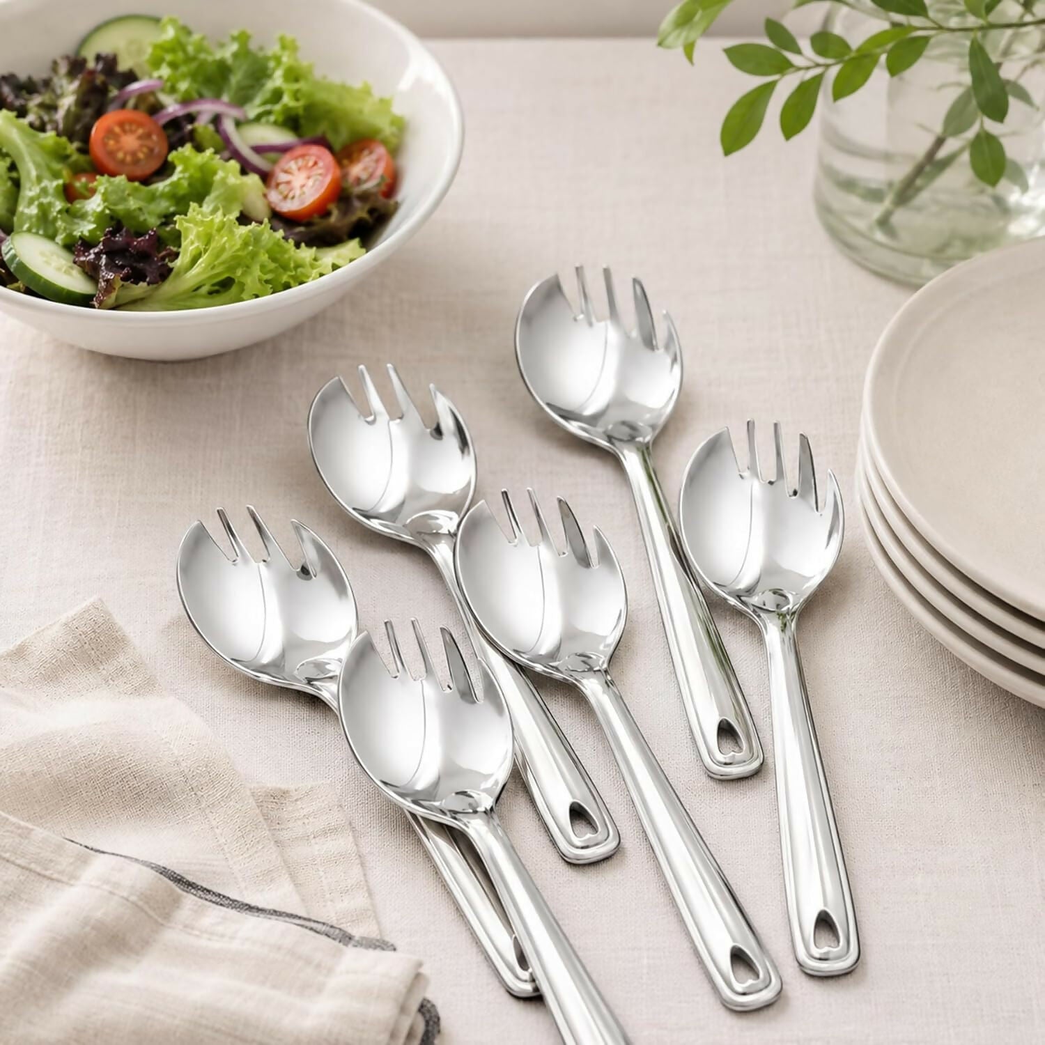Not Available 2-in-1 Noodles Spoon Fork - Dista