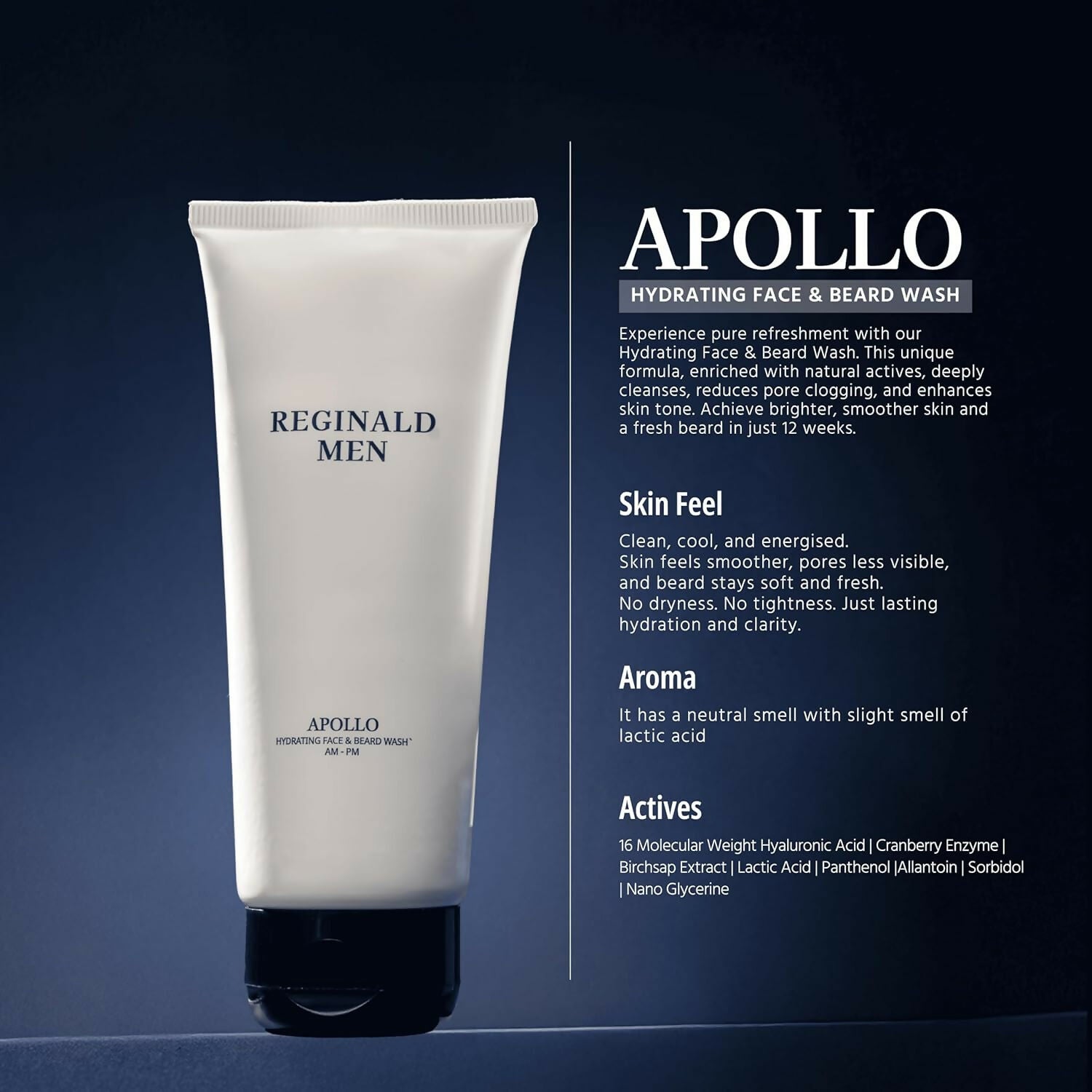 Reginald Men Complete Care Kit (Face wash, Moisturiser, Sunscreen, Serum, Lip Balm)