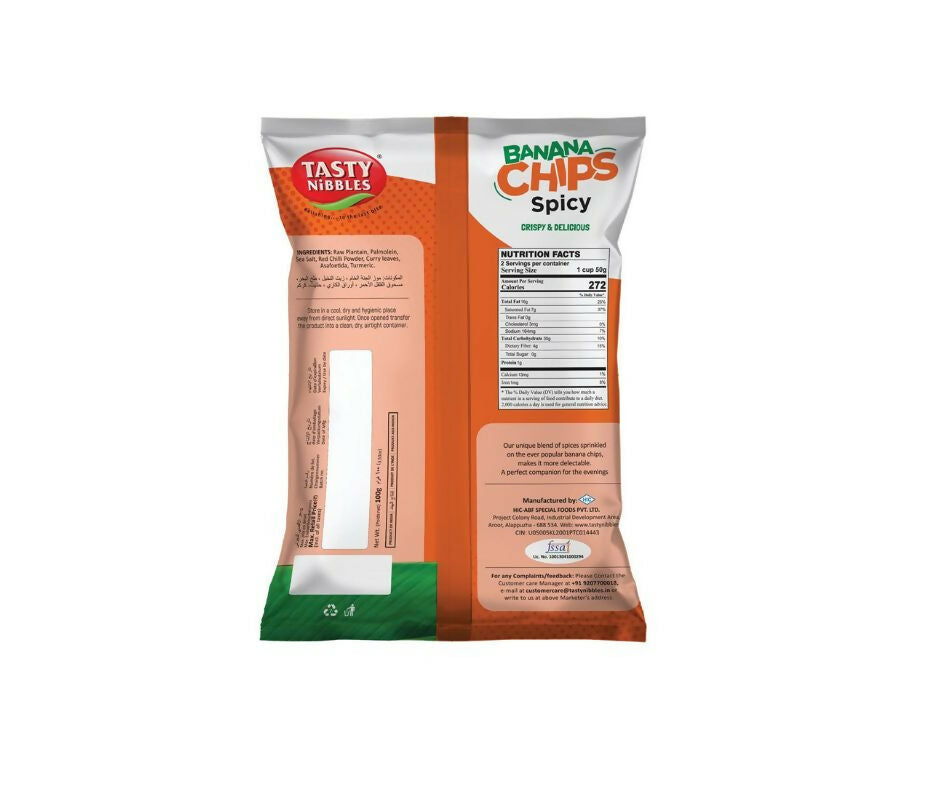 Tasty Nibbles Spicy Kerala Banana Chips - Distacart
