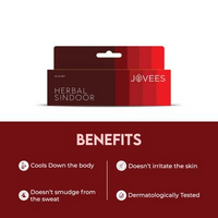 Thumbnail for Jovees Sindoor Red Bright, Quick Drying & Long Lasting Smudge- Proof