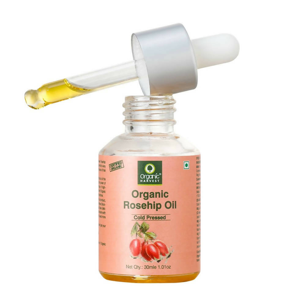 Organic Harvest Cold-Pressed Rosehip Seed Oil - Distacart