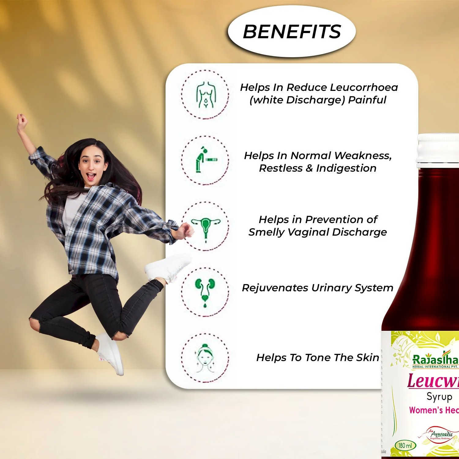 Rajasthan Herbals Leucwin Syrup