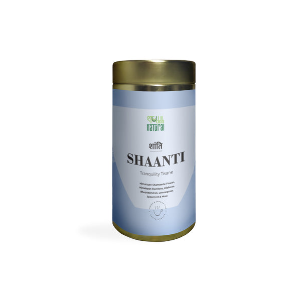 Shuddh Natural Calming Stress Relief Inside-Out Detox Shaanti Floral Tisane - Distacart