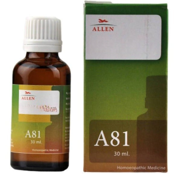 Allen Homeopathy A81 Drops - Distacart