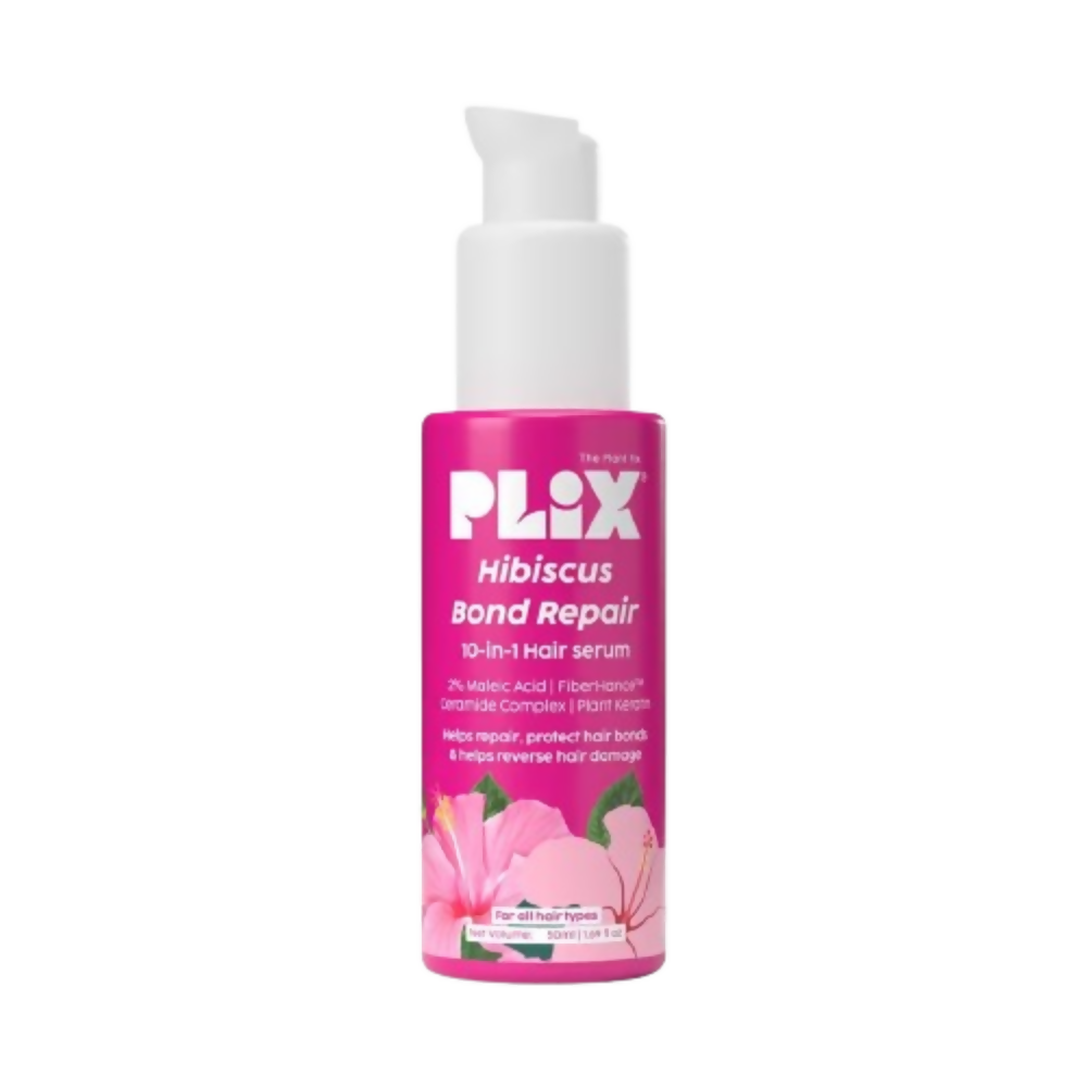 PLIX The Plant Fix Hibiscus Bond Repair 10-In-1 Hair Serum - Distacart