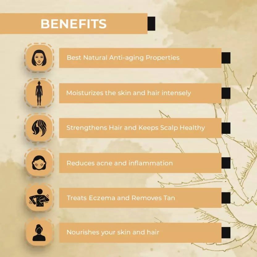 Ae Naturals Pure Aloevera Gel With Multani Mitti And Turmeric Extract