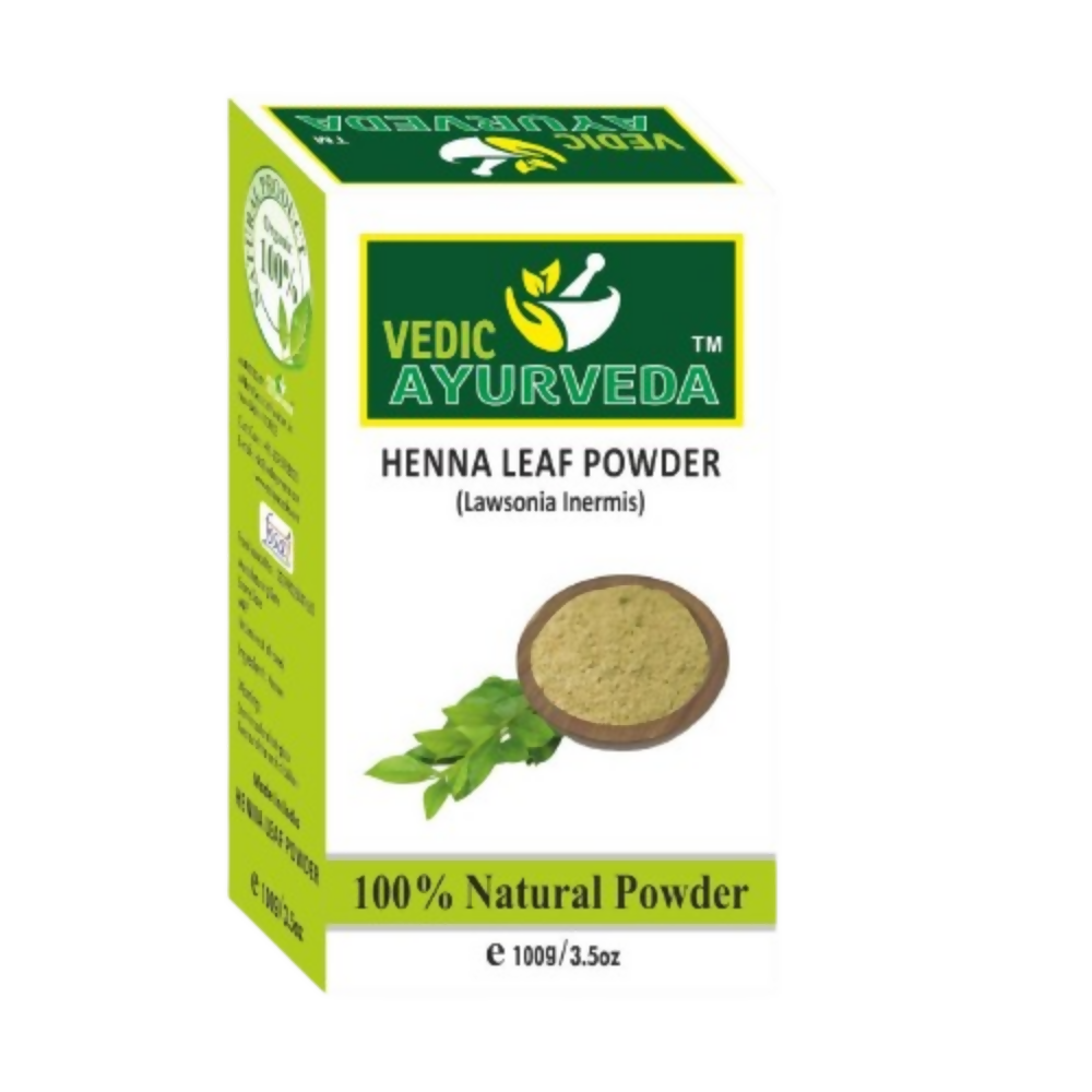 VedicAyurveda Heena Leaf Powder and Shikakai Powder - Dista
