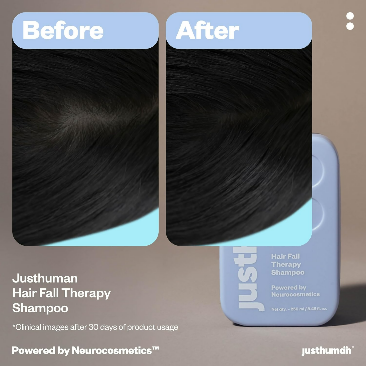 JustHuman Anti Hairfall shampoo - Distacart