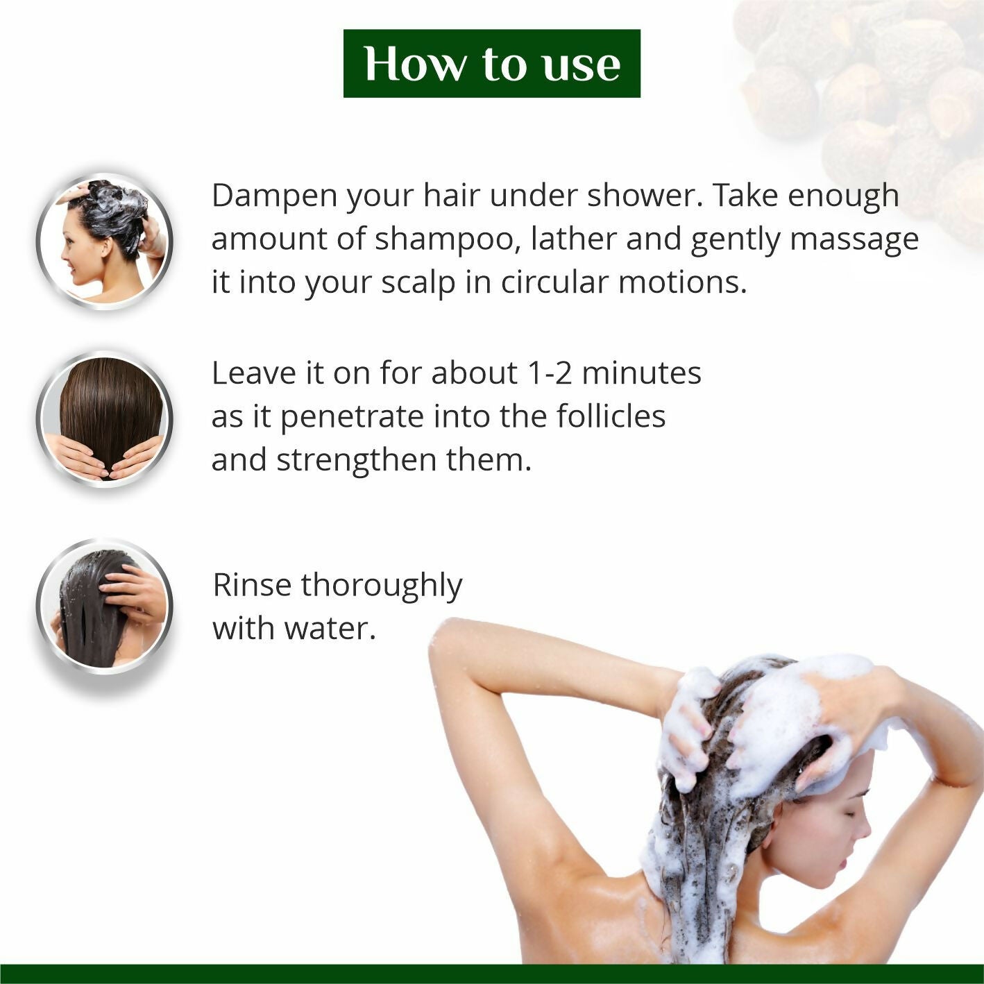 Globus Naturals Amla Reetha Shikakai Shampoo - Distacart
