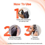 Thumbnail for BBlunt Advanced Smoothening Shampoo with Keratin & Hyaluronic Acid - Distacart