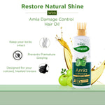 Thumbnail for VI-JOHN Prakritik Amla & Bhringraj Hair Oil For premature greying, 100% Natural Bio-Actives