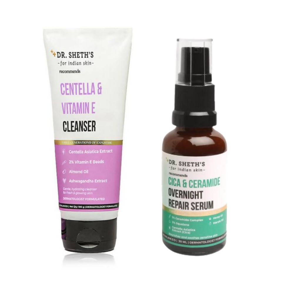 Dr. Sheth's Dry Skin Duo For Hydrated & Glowing Skin